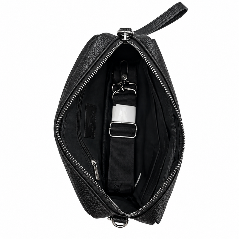 Lacoste Men's Leather Hand Bag — No. 2