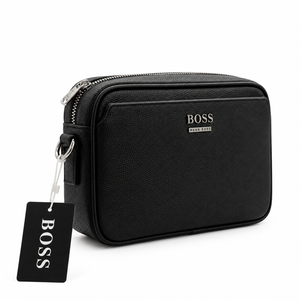 Hugo Boss Men's Leather Hand Bag