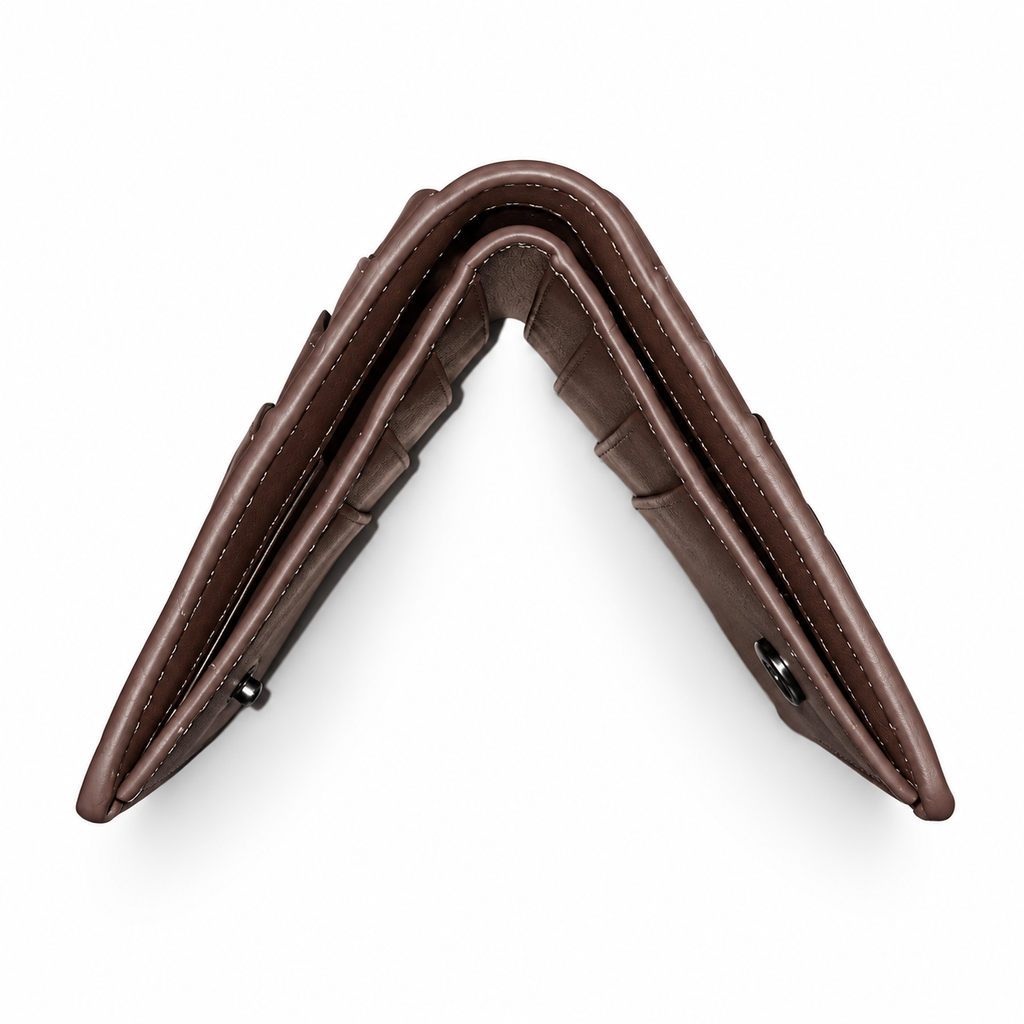 Dior Men's Brown Leather Card Holder