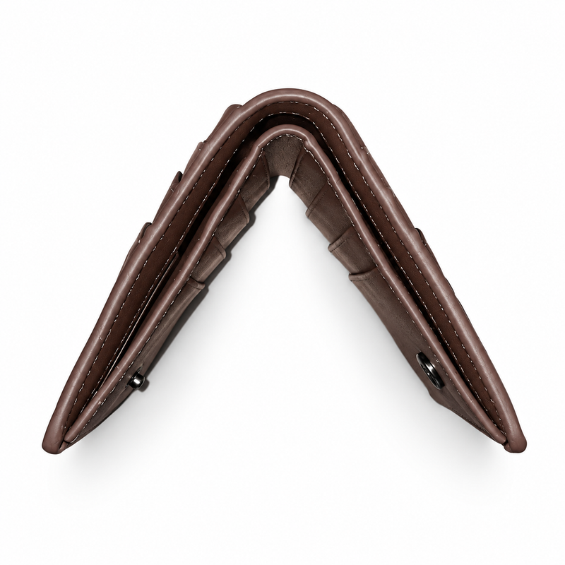 Dior Men's Brown Leather Card Holder
