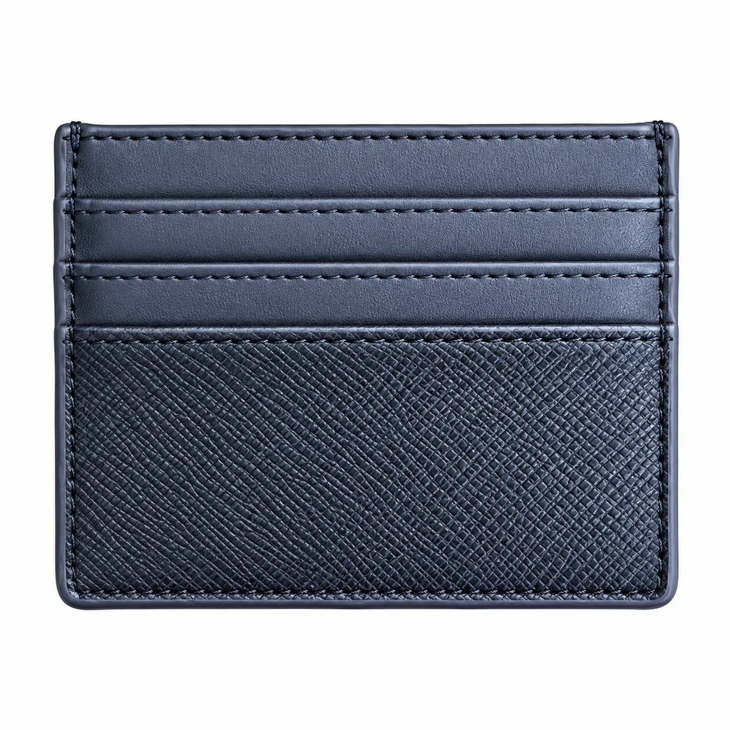 Montblanc Men's Black Leather Card Holder