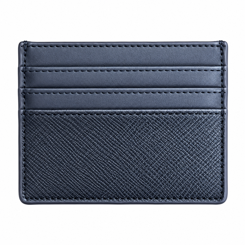 Montblanc Men's Black Leather Card Holder