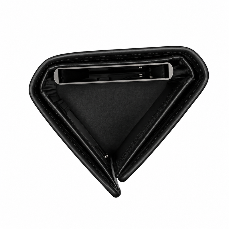 Rolex Men's Black Leather Wallet — No. 1