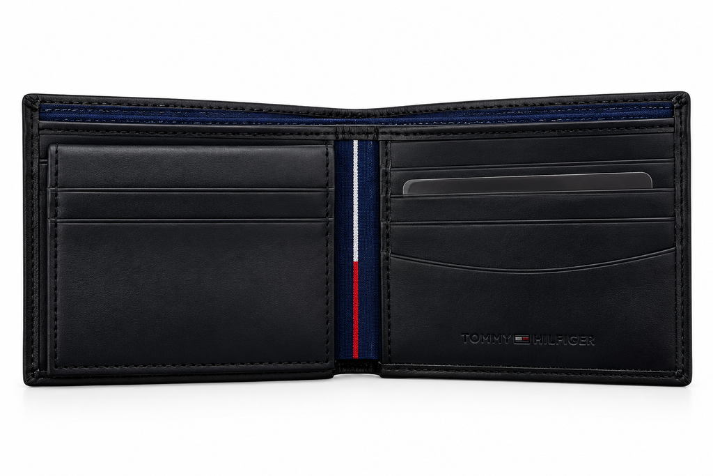 Tommy Hilfiger Men's Leather Mirror Wallet — No. 1