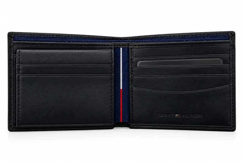 Tommy Hilfiger Men's Leather Mirror Wallet — No. 1