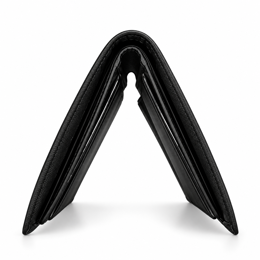 Armani Men's Leather Mirror Wallet