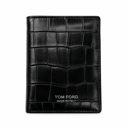 Tom Ford Men's Black Leather Wallet