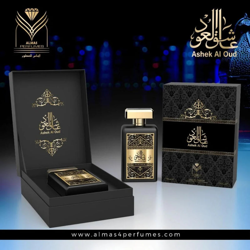 ALMAS PERFUMES Ashek Al Oud Eau de Parfum 100 ml - ELHENAWY STORES